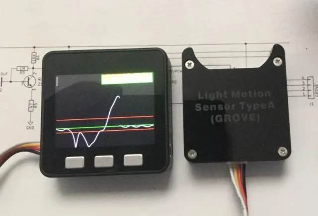 動きセンサ（Light Motion Sensor-TypeA GROVE端子用）