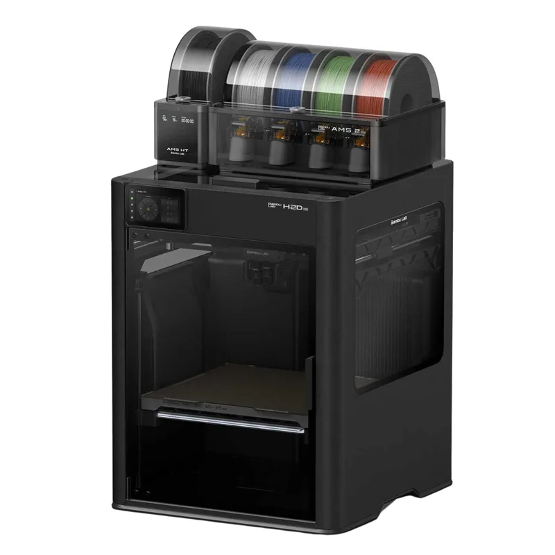 Bambu Lab H2D Pro EU 3D Printer with AMS 2 Pro and AMS HT