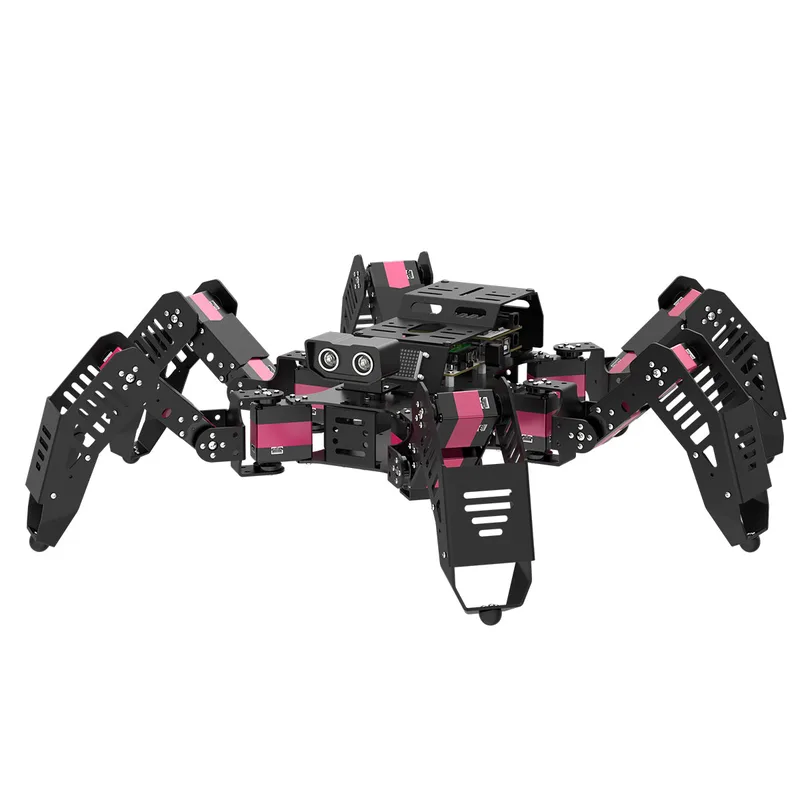 Hiwonder Spiderbot Arduino Coding Robot with AI Voice Control and Expandable Sensors