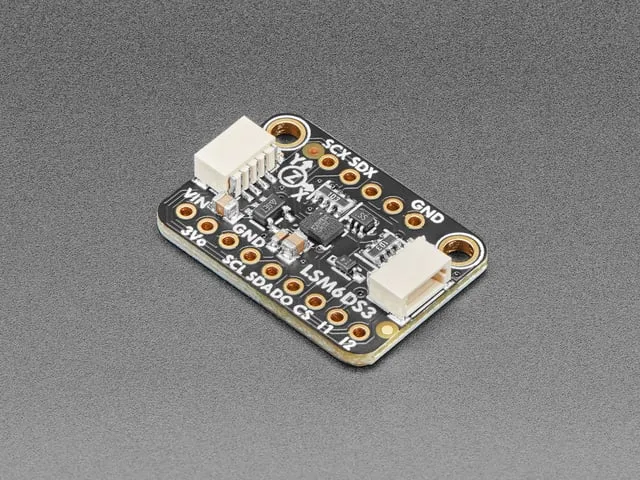 Adafruit LSM6DS3TR-C 6-DoF Accel + Gyro IMU