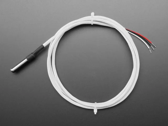 High Temp Waterproof DS18B20 Digital temperature sensor + extras