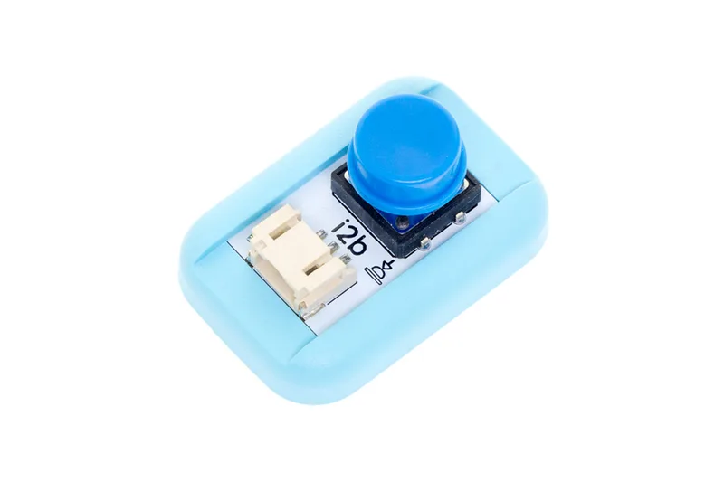 Boson: Blue Push Button -- 3028