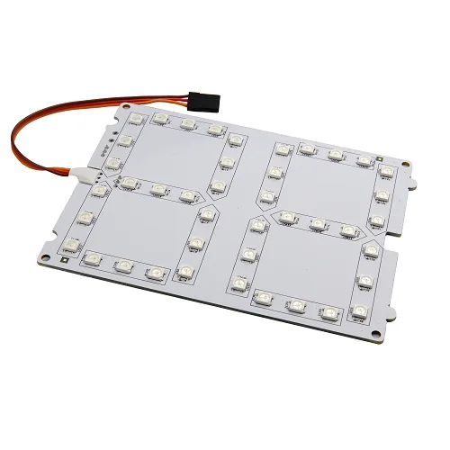 micro:bit用フルカラーLEDボード（数字型）