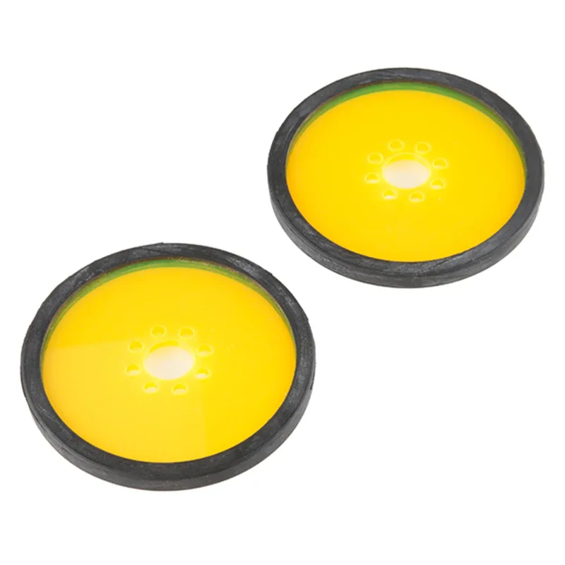 Precision Disc Wheel - 3 (Clear Yellow, 2 Pack)