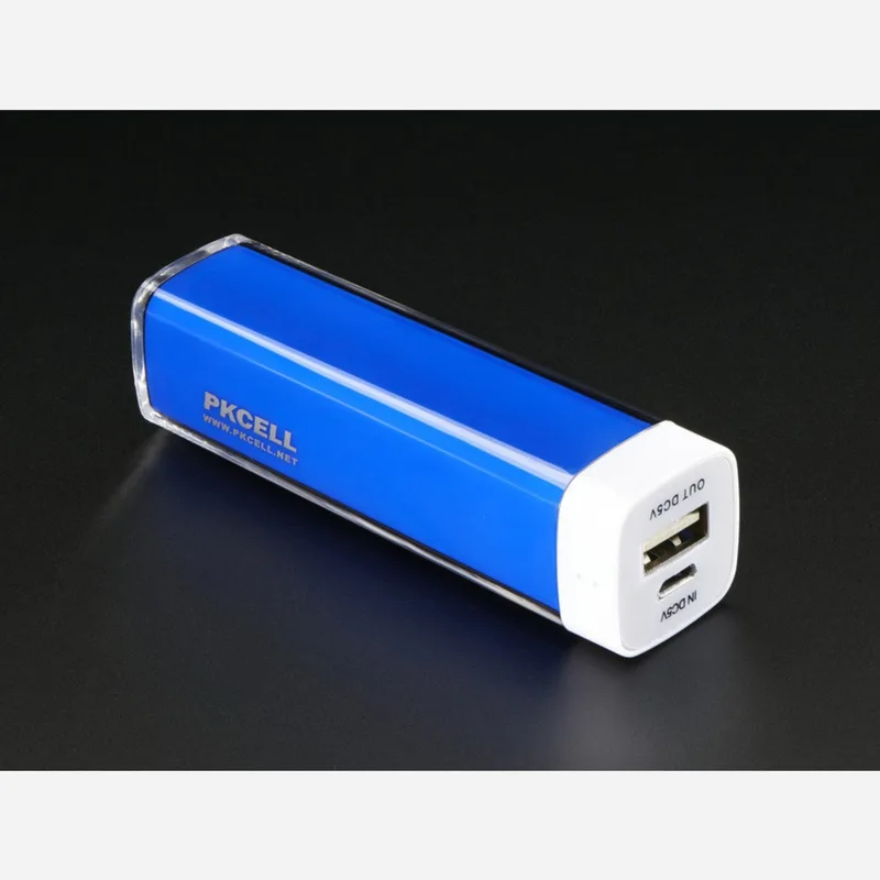 USB Battery Pack - 2200 mAh Capacity - 5V 1A Output