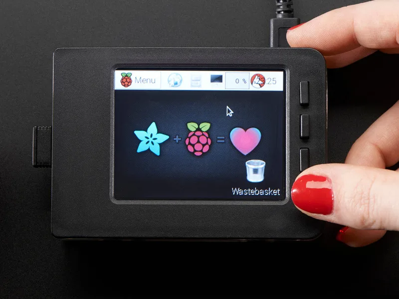 Faceplate and Buttons Pack for 2.8" PiTFTs Raspberry Pi B+ / Pi 2