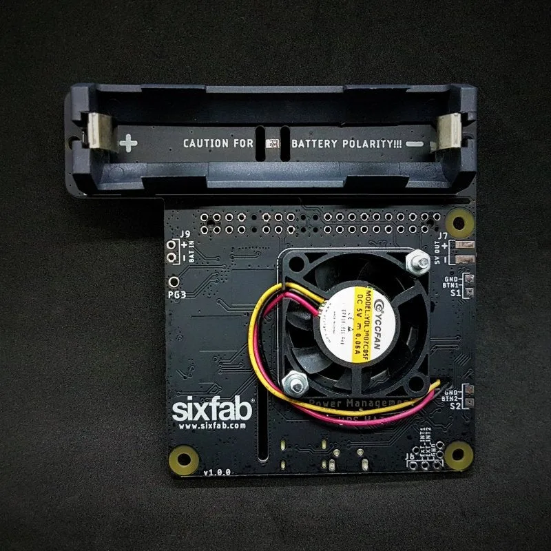 Raspberry Pi Power Management & UPS HAT