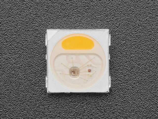 NeoPixel Warm White LED w/ Integrated Driver Chip - 10 Pack