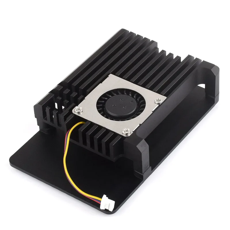 Aluminium Alloy Case with Blower Fan for Raspberry Pi 5 [Discontinued]