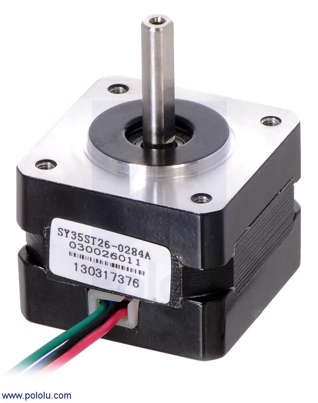 1207 - Stepper Motor: Bipolar, 200 Steps/Rev, 35x26mm, 7.4V, 280