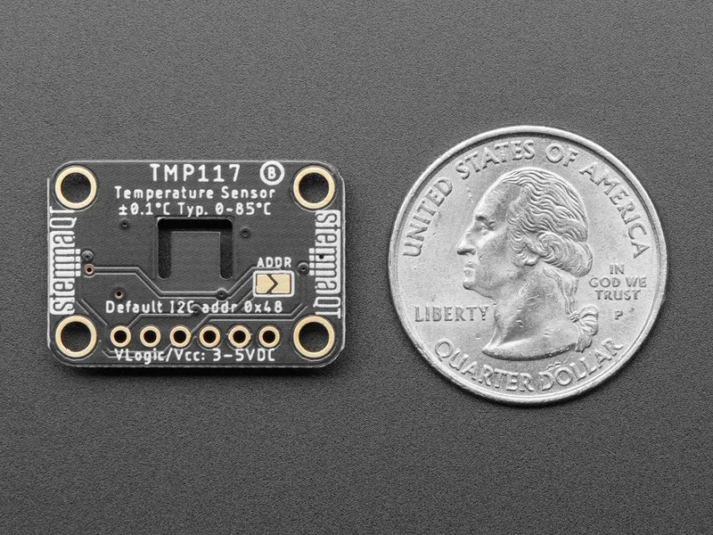 Adafruit TMP117 ±0.1°C High Accuracy I2C Temperature Sensor - STEMMA QT / Qwiic