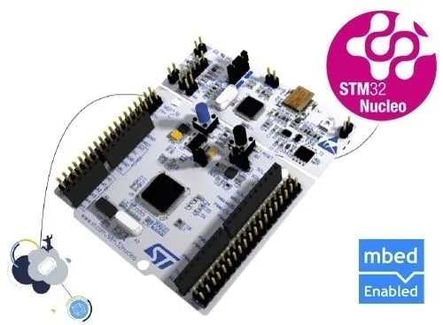STM32 Nucleo development board for STM32 F4 series - with STM32F401RE MCU, supports Arduino