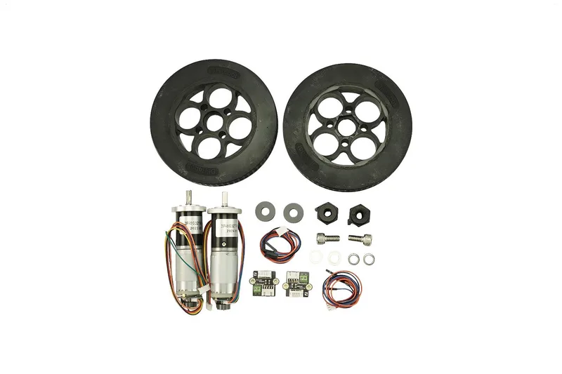 Enhance Your Home Care Robots with Our Rubber Wheel &amp; Motor Kit!