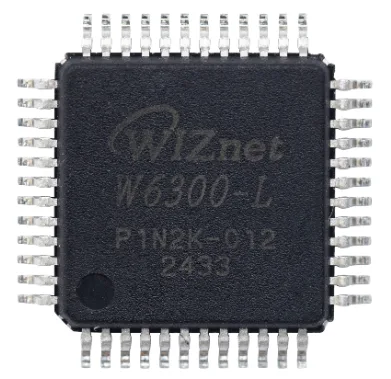 TCP/IPハードウェア処理チップ「W6300」