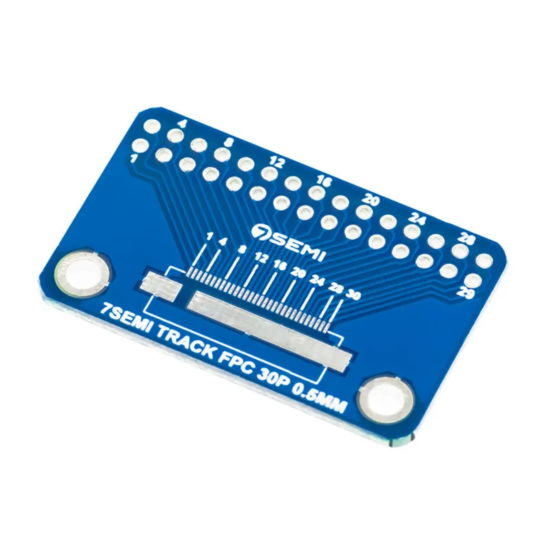 7Semi 0.5mm FFC FPC 30 Pin Breakout Board Adapter PCB