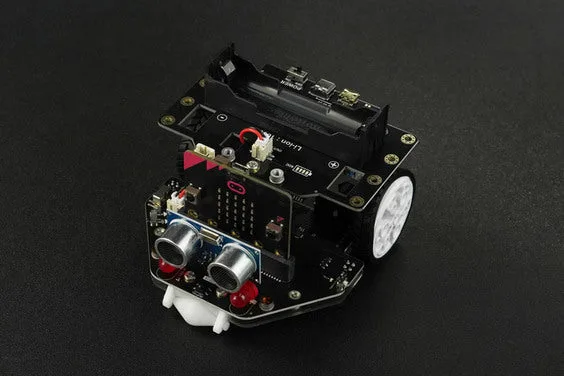 micro:Maqueen Plus V2 (18650 Battery) with HUSKYLENS and micro:bit V2