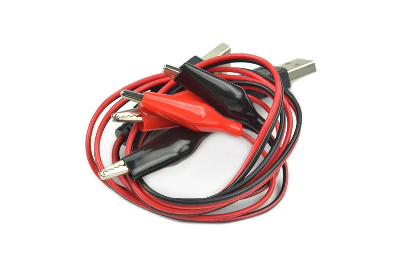 Power Your Projects with Alligator Clips to USB Adapter!