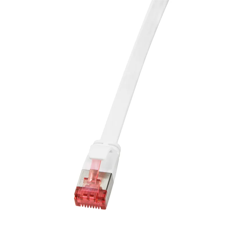 Cat 6 Netzwerkkabel SlimLine, Weiss, 2m (LogiLink)