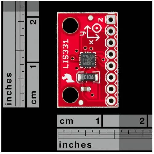 Triple Axis Accelerometer Breakout - LIS331