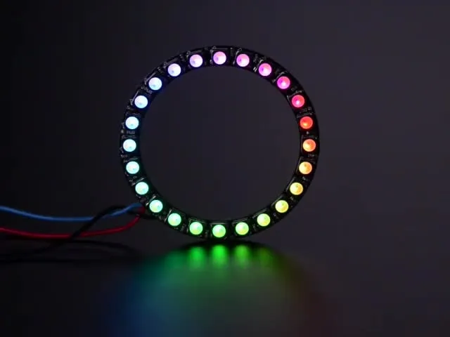 NeoPixel Ring - 24 x 5050 RGBW LEDs w/ Integrated Drivers