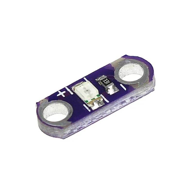 E-textiles LED Module Yellow Single