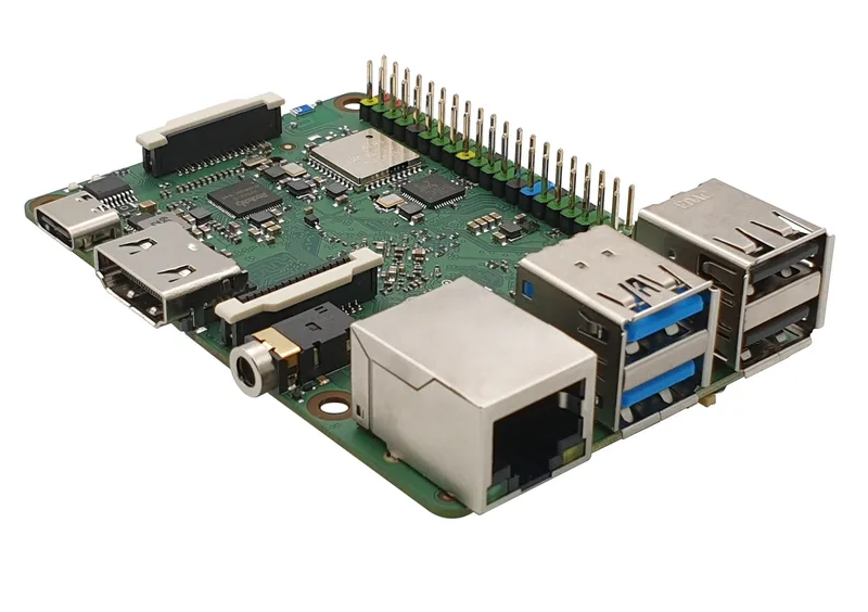 ROCK 4 Model B - Board only (2,4/5GHz WLAN  Bluetooth 5.0)
