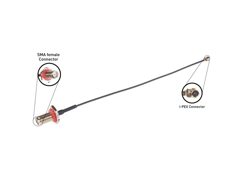 SMA to I-PEX Antenna Cable - 120mm