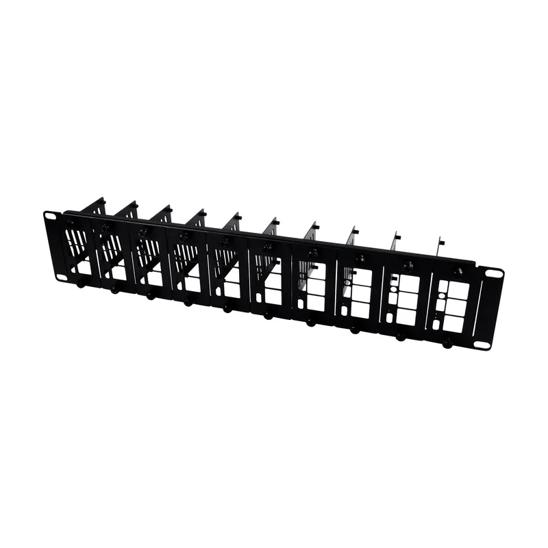 52Pi 19 Inch Removable Front Panel 2U Rack Mount for Raspberry Pi 5/4B/3B+/3B