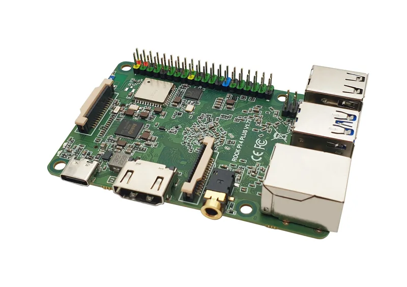 ROCK 4 Model B+ - Board only (2,4/5GHz WLAN  Bluetooth 5.0)