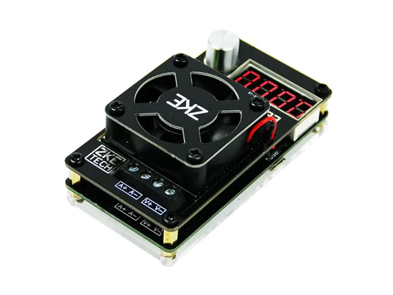 ZKETECH EBD-M05 Mini Electronic Load/NiMH Battery Capacity Tester/Power Bank Current Tester 19.5V 5A 30W
