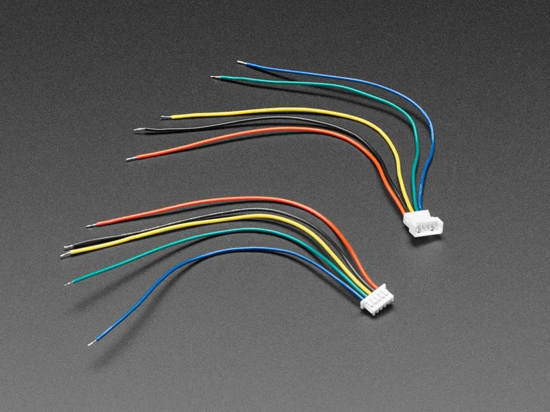 1.25mm Pitch 5-pin Cable Matching Pair 10 cm long Molex PicoBlade Compatible
