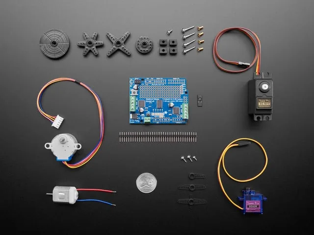 Motor party add-on pack for Arduino