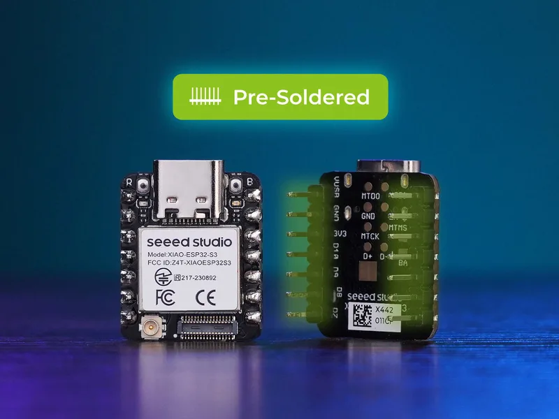 Seeed Studio XIAO ESP32-S3 (Pre-Soldered)