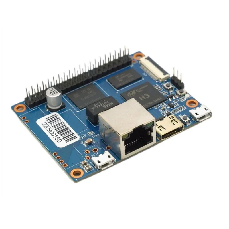 Banana Pi BPI-P2 Zero Allwinner H3 Quad-core Cortex-A7 512M DDR3 8G eMMC Support PoE Run OS Android Linux Single Board Computer