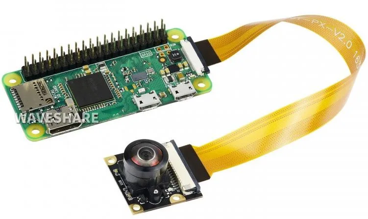 Waveshare 14037 - Raspberry Camera (M), Fischaugenobjektiv (Fisheye Lens) - Waveshare