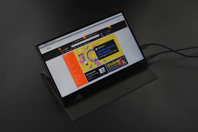 12.5"; 4K IPS Touch Display (Compatible with Raspberry Pi 4B&LattePanda Alpha/Delta)