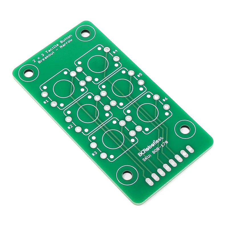 2x3 Tactile Button Breakout - Narrow
