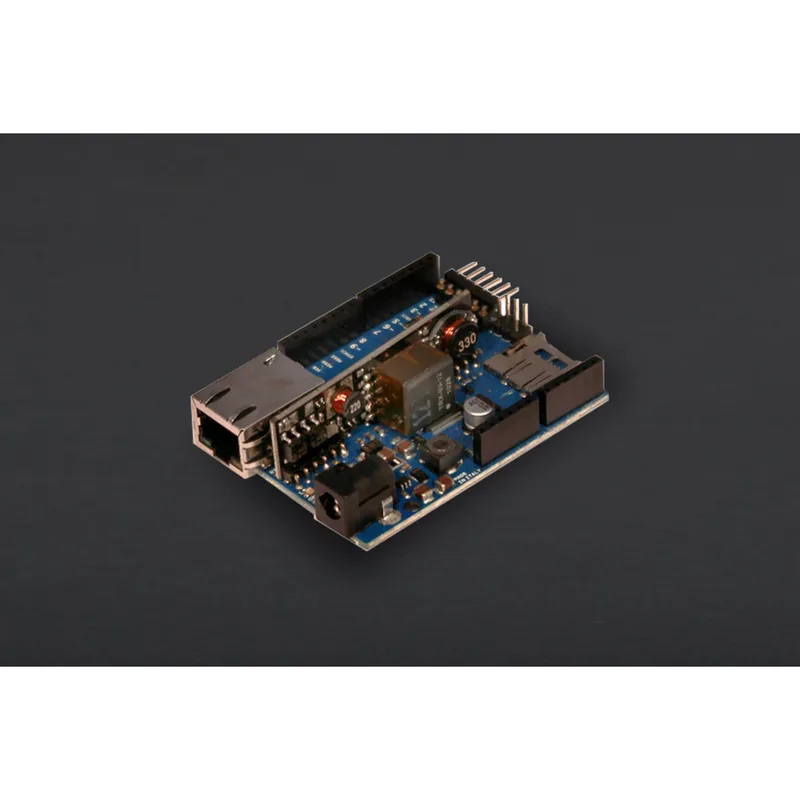 Arduino Ethernet with PoE module