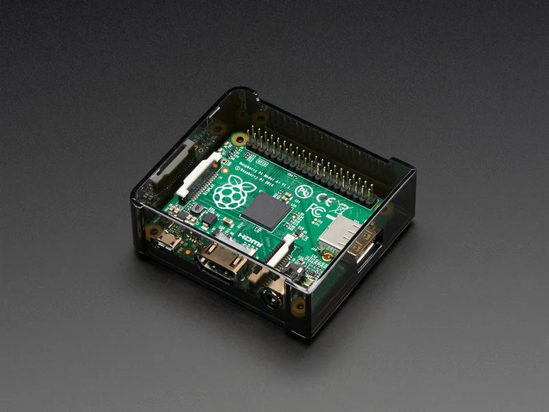 Pi Model A+ Case Base - Smoke