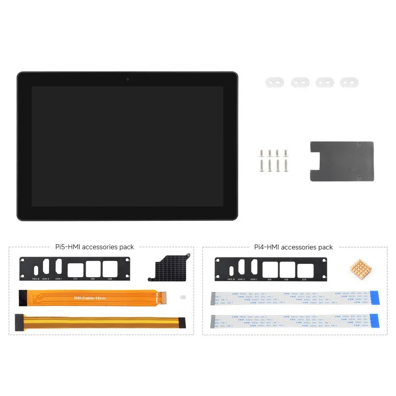 Waveshare Raspberry Pi 5/4用オールインワン8インチタッチディスプレイ