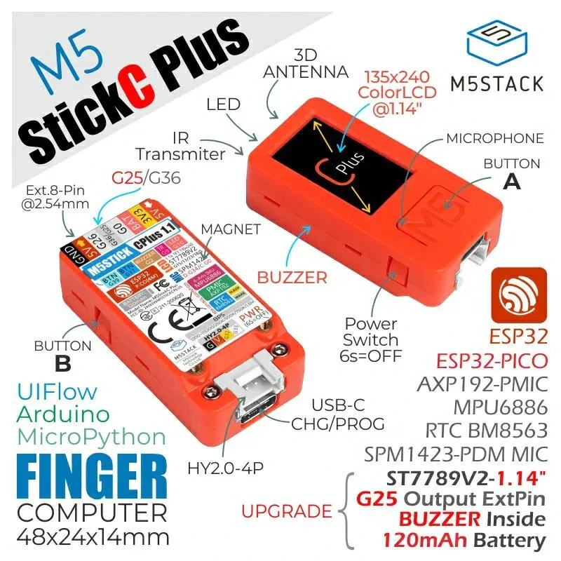 M5StickC Plus--在庫限り