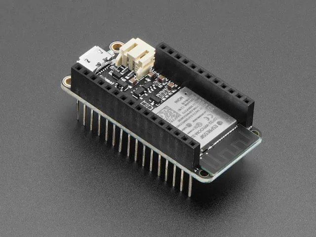 Assembled Adafruit HUZZAH32 – ESP32 Feather Board