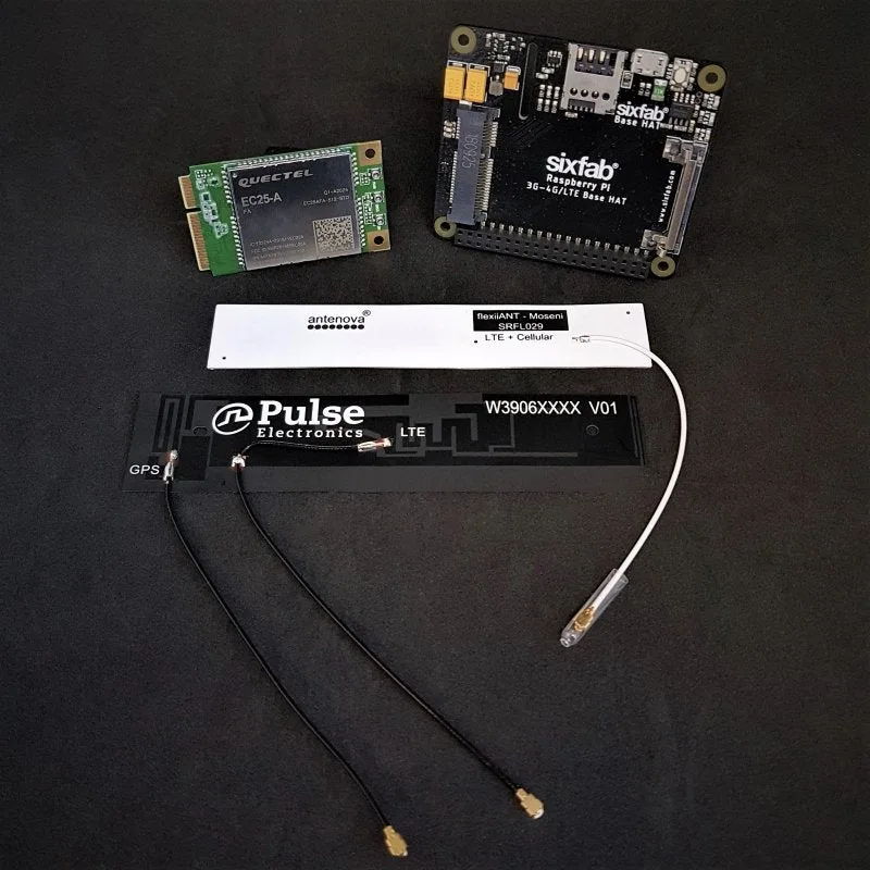 Raspberry Pi 4G/LTE Cellular Modem Kit