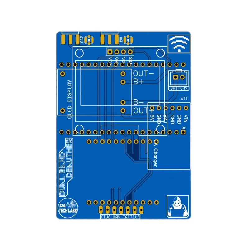 Dual Band Deauther Board (DIY)