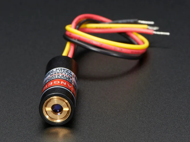 TTL Laser Diode - 5mW 650nm Red - 50KHz Max