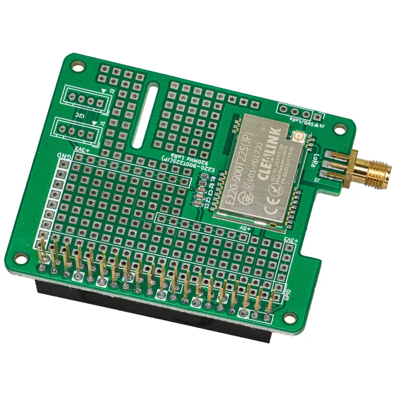 Raspberry Pi 3/4用LoRa HAT（R2）