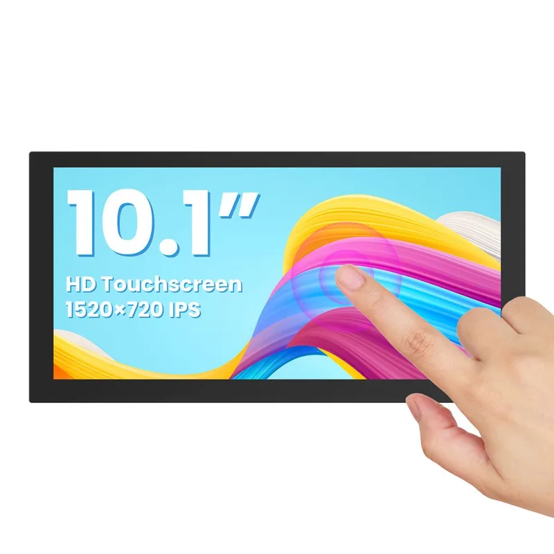 10.1-inch HD Touchscreen | 1520×720 IPS Screen | Designed for Raspberry Pi | 5-point Capacitive Touch