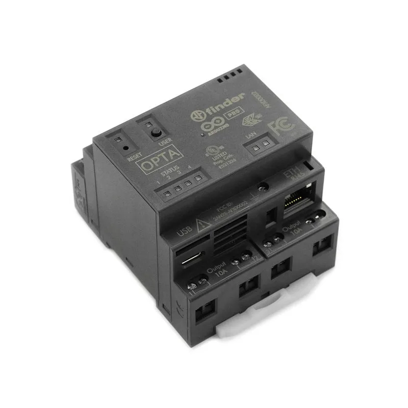 Arduino Opta WiFi Micro PLC (Ethernet and USB-C ports, RS485, WiFi/Bluetooth LE)