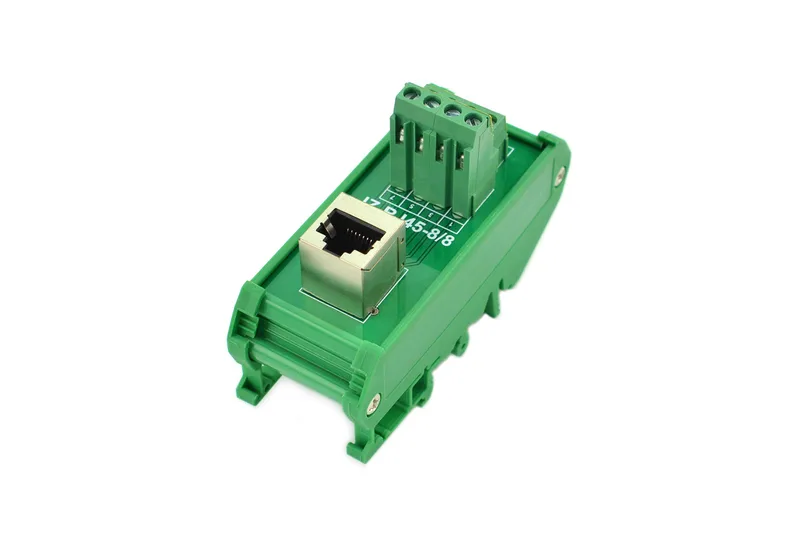 Transform Your Wiring: DIN Rail RJ45 Terminal Block Adapter