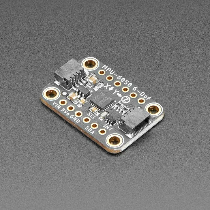 STEMMA QT/Qwiic互換 MPU-6050搭載 6DoF 加速度/ジャイロセンサモジュール